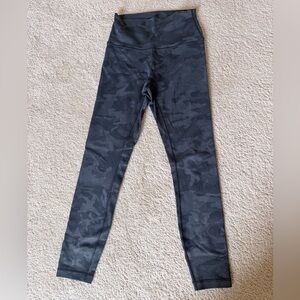 Lululemon Black Camo Leggings